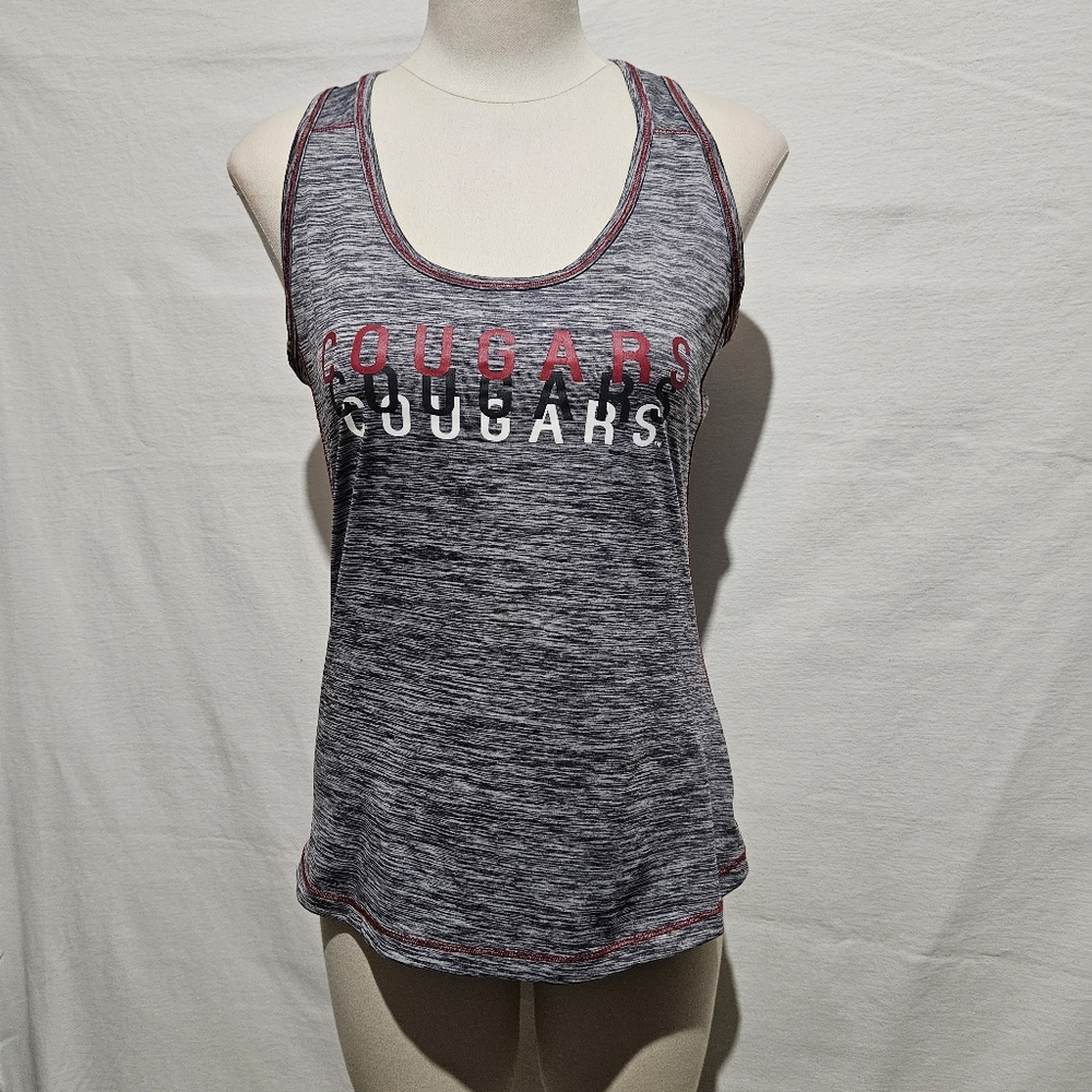 COLESSEUM WSU Crimson and Gray Athletic Tank Top Medium